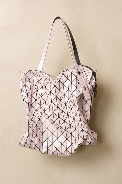 Metallic Row Hand Bag Pink