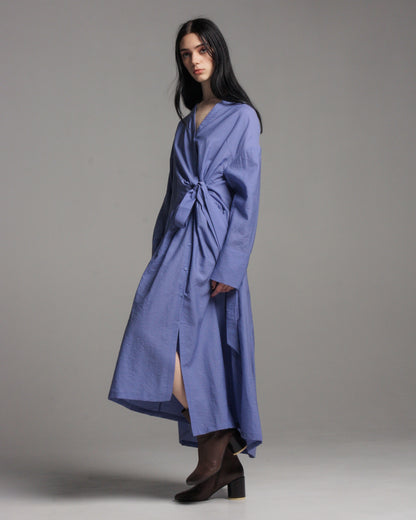 Dalla Knot Lavender Shirtdress