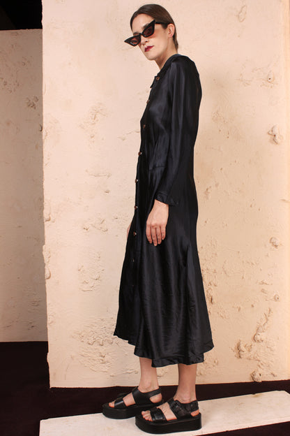 SATIN DRESS