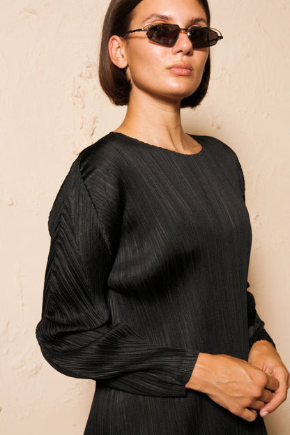 Long Sleeve Dress Black