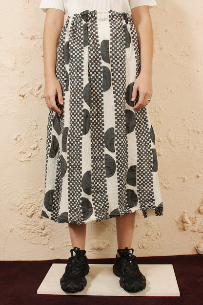 Printed Cauliflower Skirt