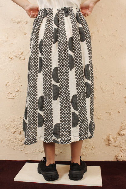 Printed Cauliflower Skirt