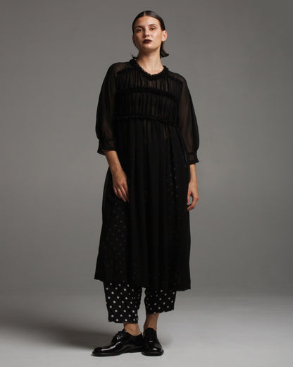 Polka Dot Drop Crotch Pant
