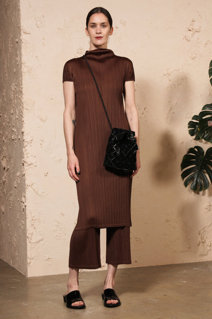 Wide Leg Pants Brown