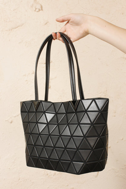 Leather Tote Black