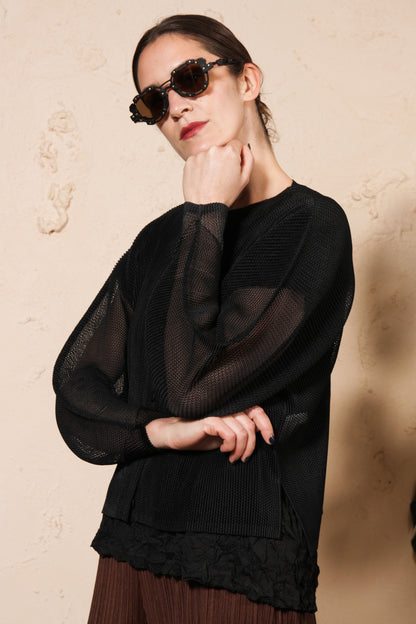Tatami Cardigan Black