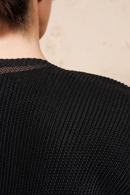 Tatami Cardigan Black