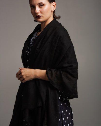 Black Emily Scarf