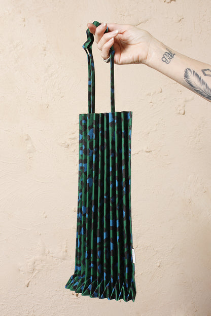 Leopard Printed Bag Green