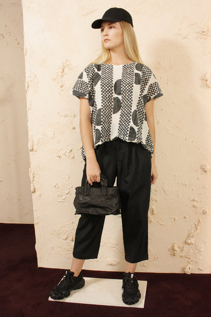 Mini Anima Calf Bag Carbon