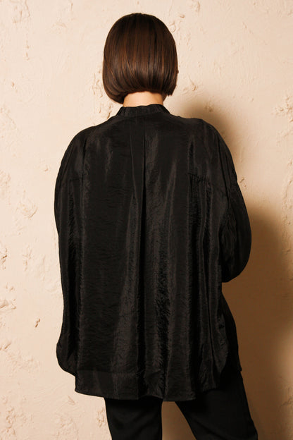 Tashvi Black Blouse