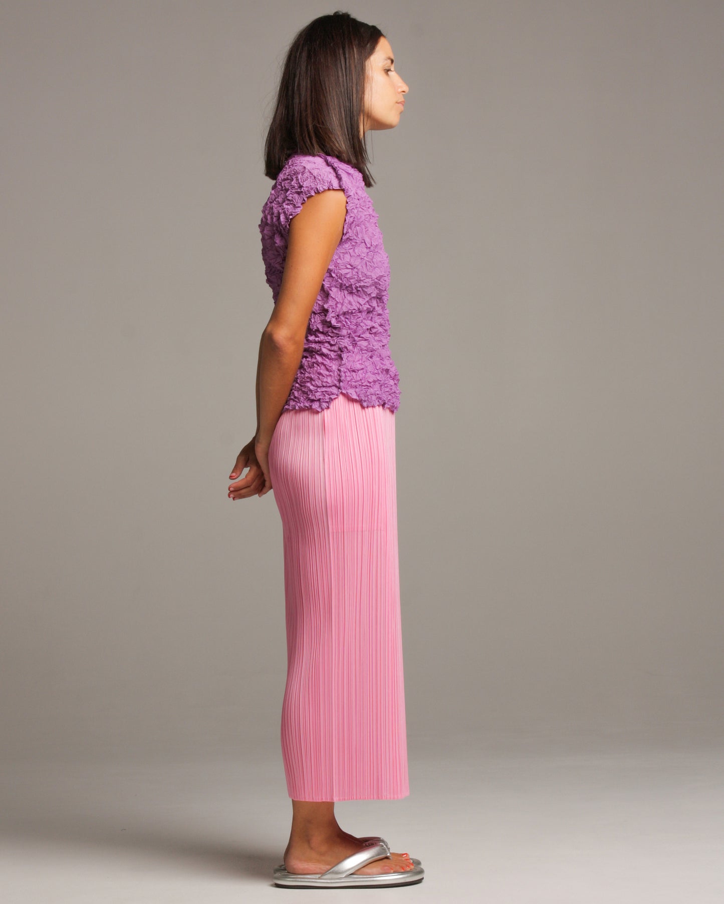Pink Ankle Skirt