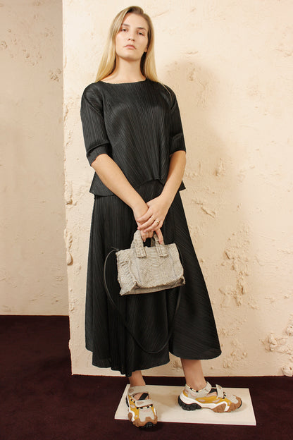 Mini Anima Python Bag Grey