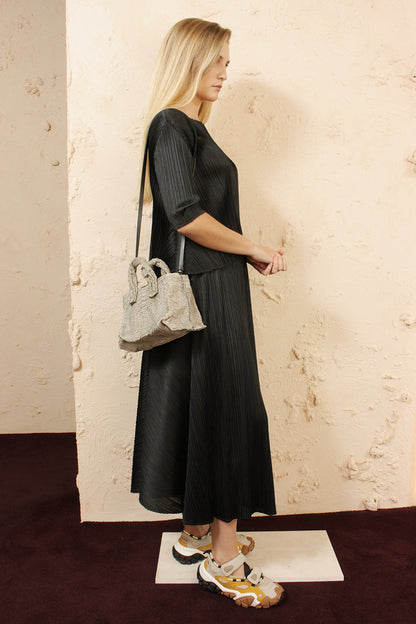 Mini Anima Python Bag Grey