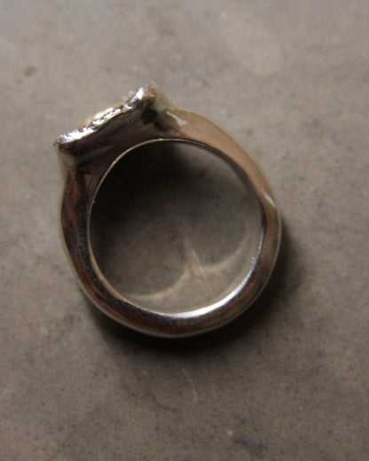 Romy Yellow Gold Cognac Diamond Ring