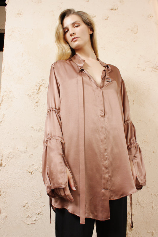 Peasant Blouse Pink
