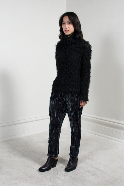 Strisch Velvet Trouser