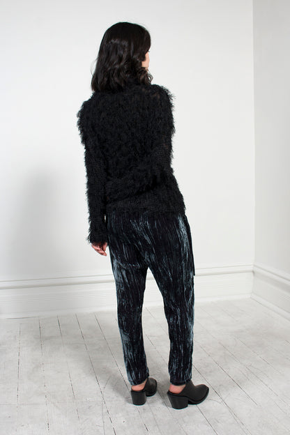 Strisch Velvet Trouser