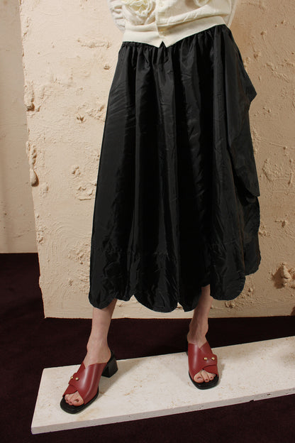 Scallop Hem Skirt