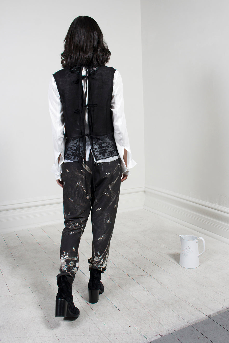 Victoria Lace Print Trouser