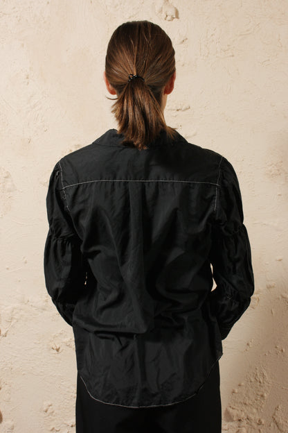 Contrast Stitch Blouse