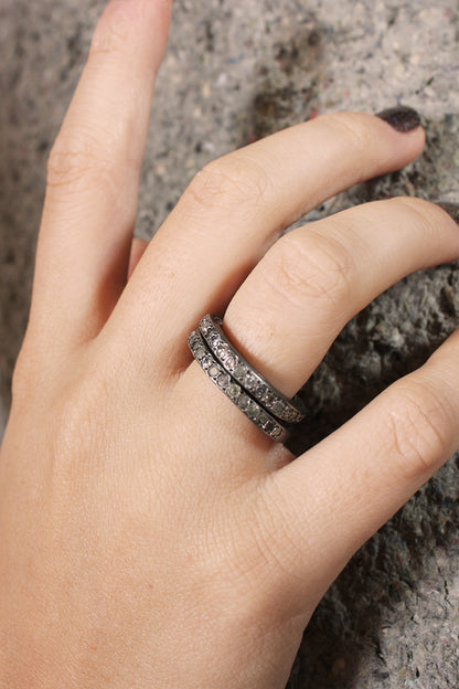 Ester Icy Grey Diamond Ring