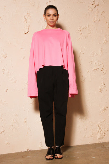 Pink Long Sleeve Tee
