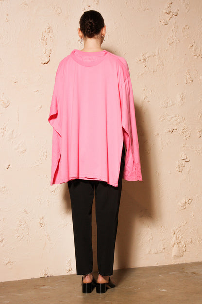 Pink Long Sleeve Tee