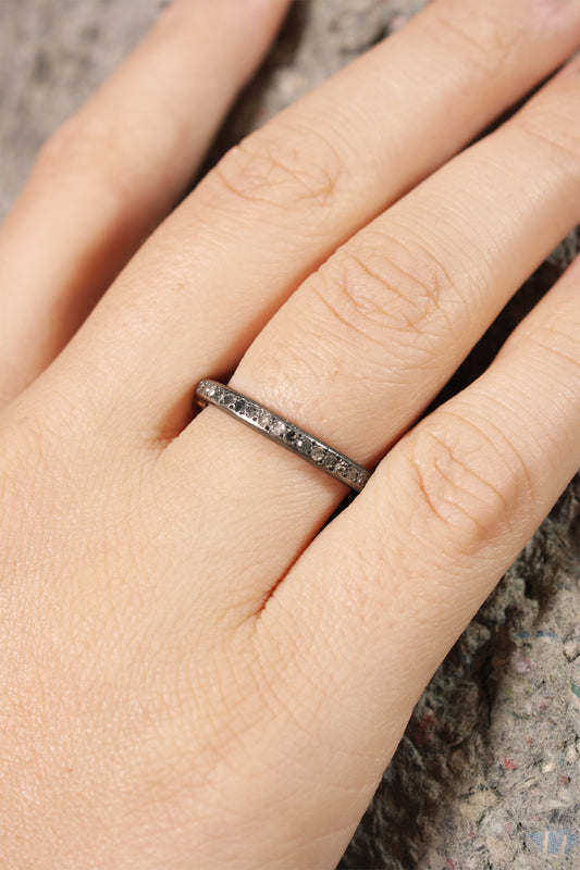 Image Icy Grey Diamond Band