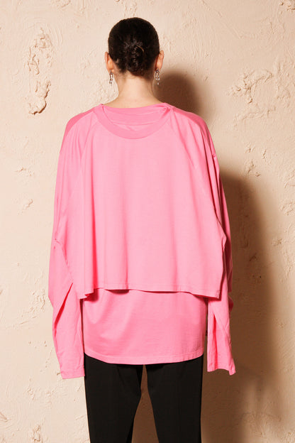 Pink Long Sleeve Tee