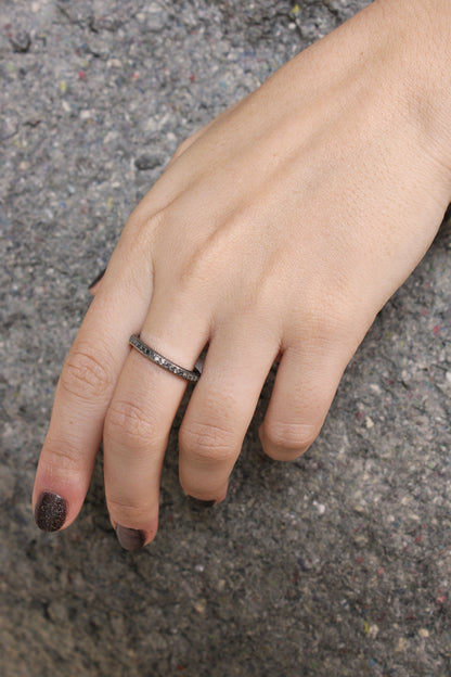 Image Icy Grey Diamond Band