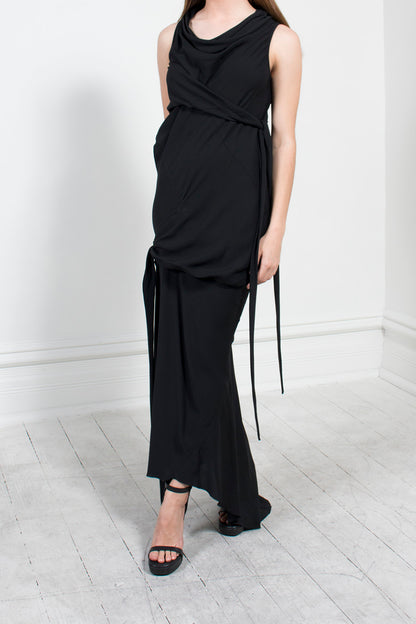 Bias Pleat Dress
