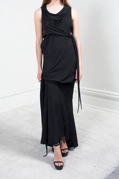 Bias Pleat Dress