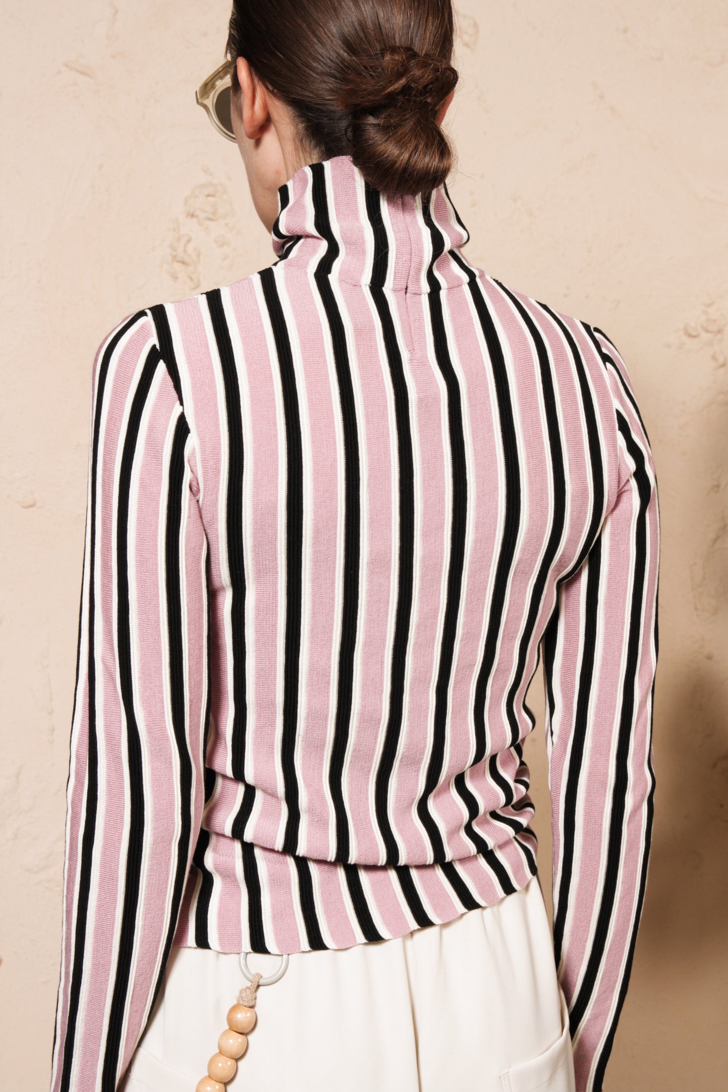 Kofia Pink Stripe Sweater