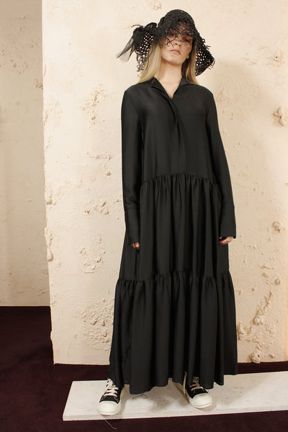 DASHAK LONG BLACK DRESS