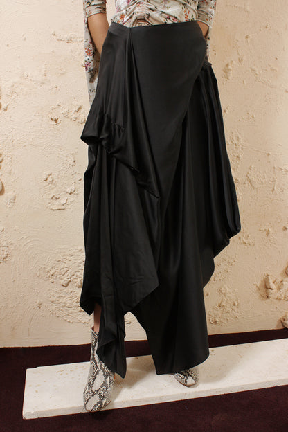 Ray Satin Skirt