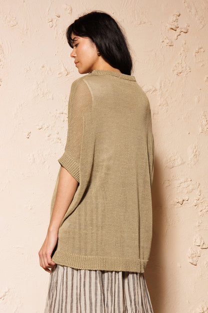 Olive Cotton Knit