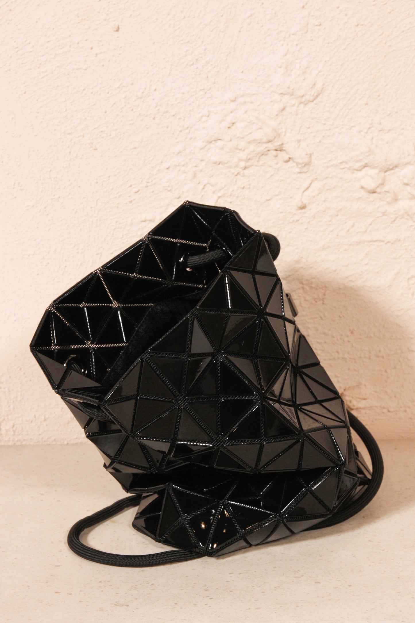 Drawstring Pouch Bag Black