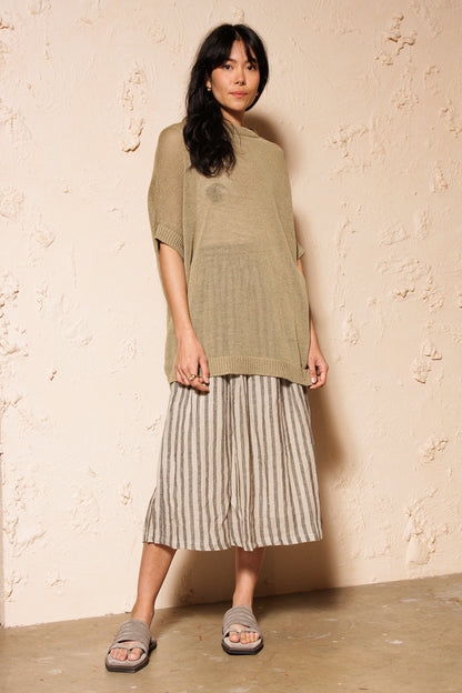 Olive Cotton Knit