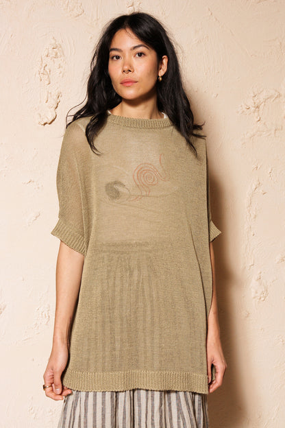 Olive Cotton Knit