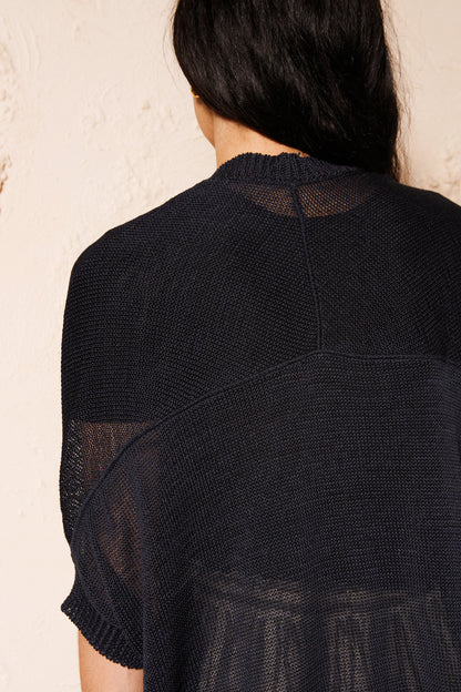 Cotton Knit Cardigan