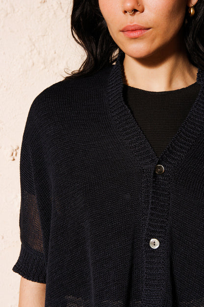 Cotton Knit Cardigan