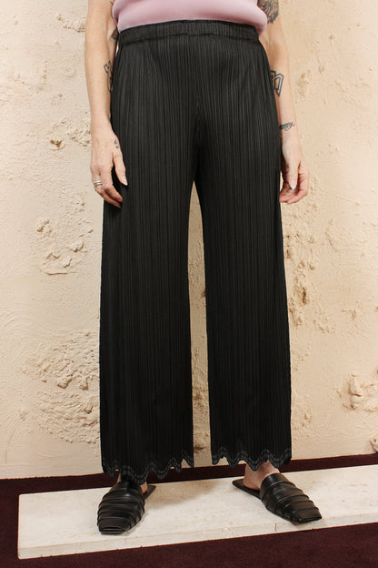 SQUIGGLE HEM TROUSER