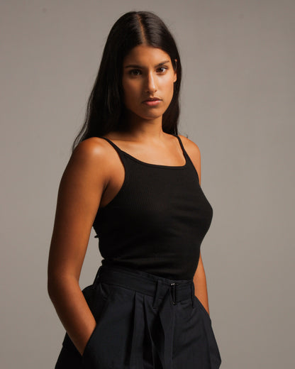 Simple Black Tank Top