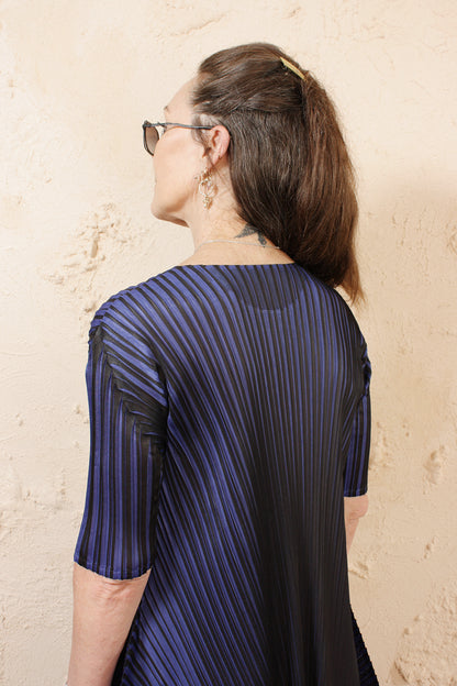 Blue Bi Colour Dress