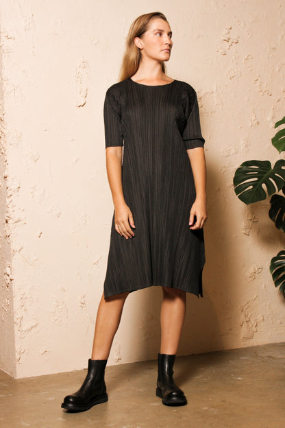 Mellow Pleats Dress