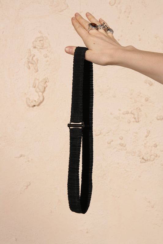 Pleated Belt