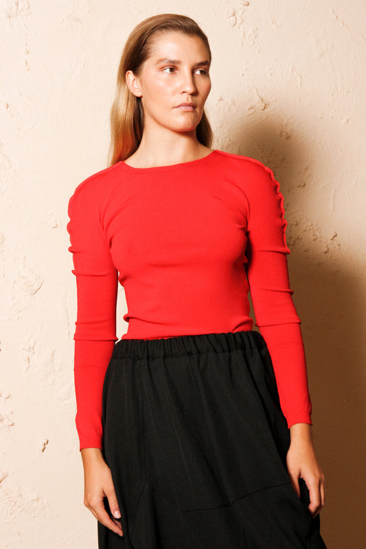 A-POC Long Sleeve Red