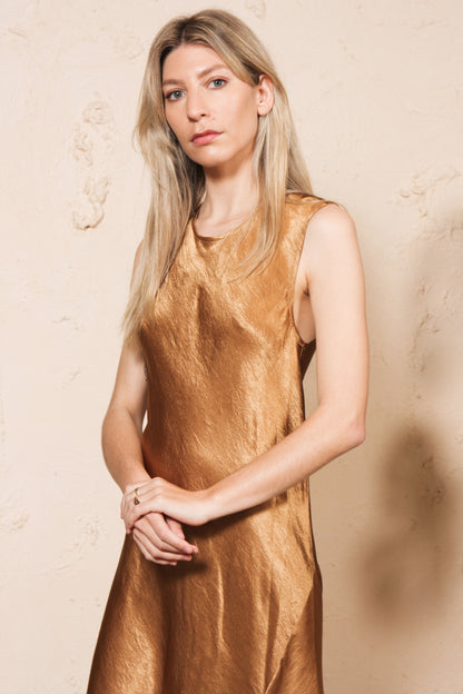 Lambeth Caramel Dress