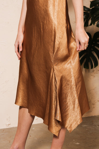 Lambeth Caramel Dress
